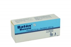 Batén Bussie 75 / 1000 mg Caja Con 4 Tabletas Recubiertas Rx
