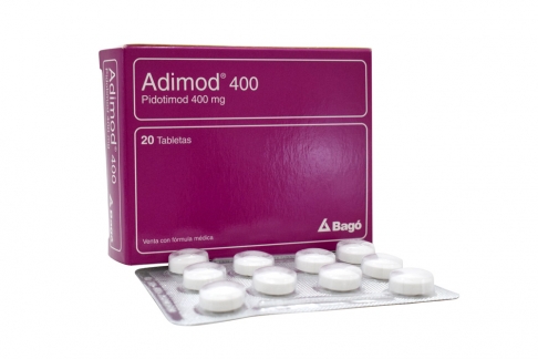 Adimod 400 mg Caja Con 20 Tabletas Rx