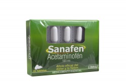 Sanafen 500 mg Caja Con 20 Tabletas