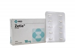 Zetia® 10 mg Caja Con 30 Tabletas RX4