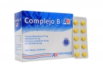 Complejo B AG 10 / 10 / 20 / 50 mg Caja Con 250 Tabletas Recubiertas Rx
