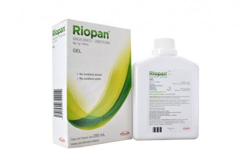 Riopan Gel Magaldrato / Dimeticona Caja Con Frasco Con 250 Ml