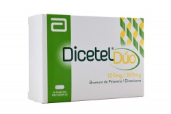 Dicetel Dúo Caja Con 100/300 mg Caja Con 24 Tabletas Recubiertas Rx