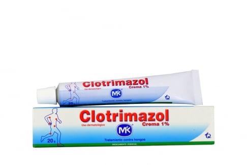 Clotrimazol Crema 1 % Caja Con Tubo Con 20 g – Tratamiento Contra Hongos Rx