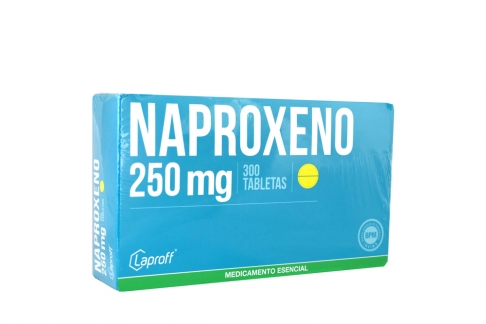 Naproxeno 250 mg Caja Con 300 Tabletas Rx