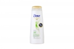 Shampoo Dove Nutritive Solution Sin Sal En Frasco Por 200 mL