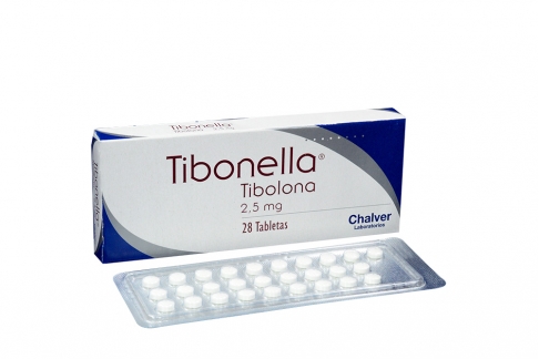 Tibonella 2.5 mg Caja Con 28 Tabletas Rx  Rx1