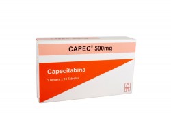 Capec 500 mg Caja Con 30 Tabletas Recubiertas Rx Rx1