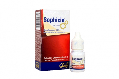 Sophixín Solución 0.3% Caja Con Frasco Con 5 mL Rx Rx2