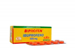 Biprofen 400 Mg Caja Con 60 Tabletas