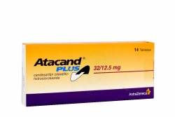 Atacand Plus 32 / 12.5 mg Astrazeneca Caja Con 14 Tabletas Rx4