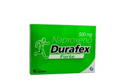 Duraflex Forte 500 mg Caja Con 6 Cápsulas Líquidas Rx