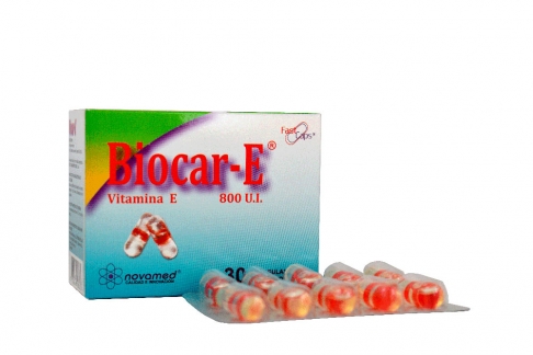 Biocar - E 800 U.I Caja Con 30 Cápsulas