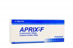 Aprix F 325 / 30 mg Caja Con 10 Tabletas Rx