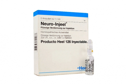 Neuro Injeel - Heel 126 Inyectable Caja Con 5 Ampollas
