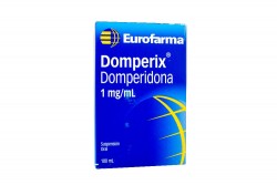 Domperix Suspensión Oral 1 mg / 1 mL Frasco Con 100 mL Rx