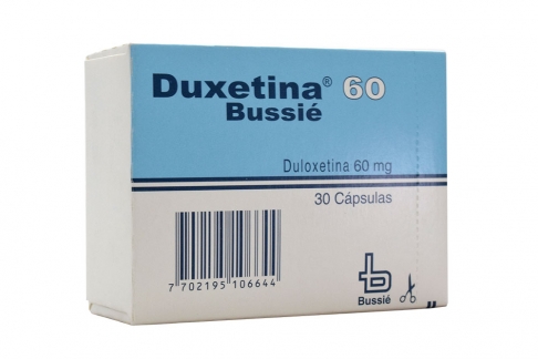Duxetina 60 mg Caja Con 30 Cápsulas Rx4