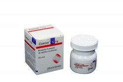 Concor Bisoprolol 5 mg Caja Con Frasco Con 30 Tabletas Recubiertas Rx Rx1