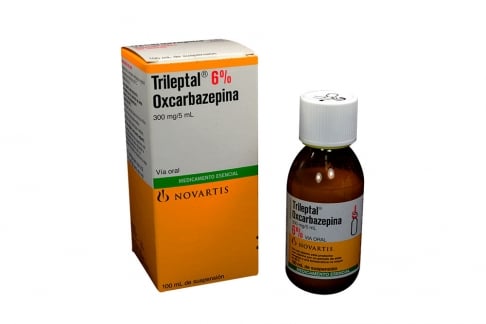 Trileptal 6 % 300 mg / 5 mL Caja Con Frasco 100 mL Rx4