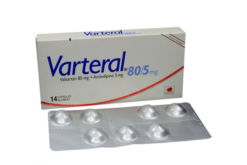 Varteral 80 / 5 mg Caja Con 14 Cápsulas Blandas Rx4