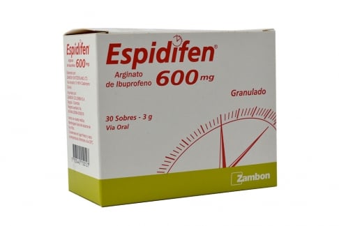 Espidifen 600 mg Caja Con 30 Sobres Con 3g Rx