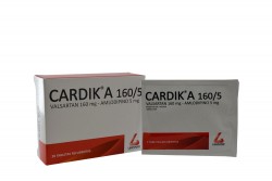 Cardik A 160 / 5 mg Caja Con 28 Tabletas Recubiertas Rx