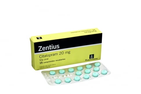 Zentius 20 mg Caja Con 15 Comprimidos Recubiertos Rx4