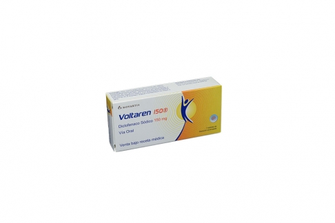 Voltaren 150 mg Caja Con 7 Tabletas De Liberación Prolongada Rx4