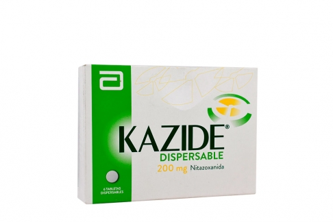Kazide Dispersable 200 mg Caja x 6 Tabletas Rx