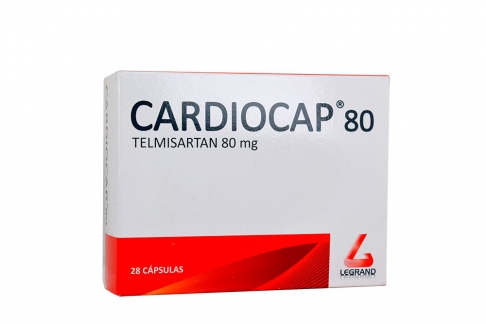Cardiocap 80 mg Caja Con 28 Cápsulas Rx