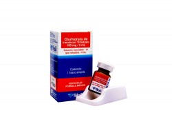 Clorhidrato de Irinotecan 100 mg / 5 mL Solución Inyectable Caja Con 1 Frasco Ampolla RX4