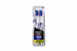 Cepillo Dental Oral B 3D White Proflex 2 x 1 Empaque Con 2 Unidades