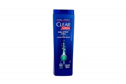 Shampoo Clear Men Anticaspa Dual 2 En 1 Frasco Con 400 mL