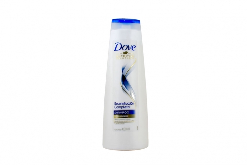 Shampoo Dove Reconstrucción Completa Frasco Con 400 mL  Cabello Dañado