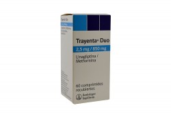 Trayenta Duo 2,5 / 850 mg Caja Con 60 Comprimidos Recubiertos Rx4