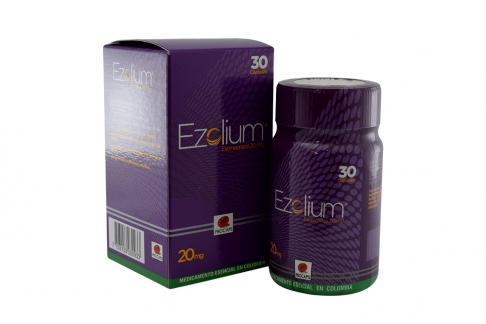 Ezolium 20 Mg Caja Con 30 Cápsulas Duras