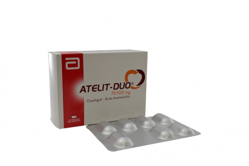 Atelit Duo 75 / 100 mg Caja Con 28 Tabletas Rx4
