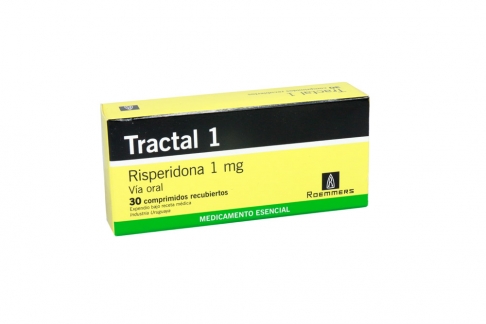 Tractal 1 Caja Con 30 Comprimidos Recubiertos 1 mg Rx Rx1 Rx4