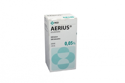 Aerius 0.05 % Caja Con Frasco Con 120 mL Rx