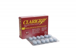 Clarigrip 2.0 / 5.0 / 500 mg Caja Con 24 Tabletas