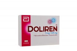 Doliren 5 / 325 mg Caja Con 10 Tabletas Rx