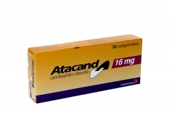 Atacand 16 mg Caja Con 30 Comprimidos      Rx1 Rx4