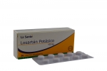 Losartán Potásico 100 mg La Santé Caja Con 30 Tabletas Recubiertas Rx4
