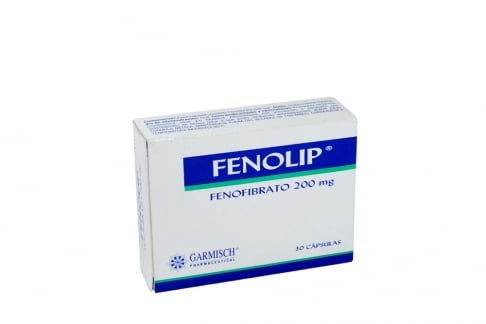 Fenolip 200 mg Caja Con 30 Tabletas Rx Rx1
