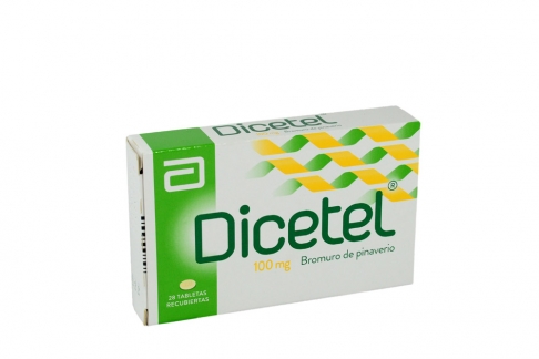 Dicetel 100 mg Caja Con 28 Tabletas Recubiertas Rx Rx4