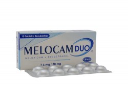 Melocam Duo 7.5 / 20 mg Caja Con 10 Tabletas Recubiertas Rx