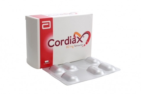 Cordiax 80 mg Caja Con 30 Tabletas Rx1 Rx4