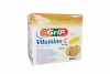 C-Grip 500 mg Caja Con 144 Tabletas Masticables - Sabor A Naranja