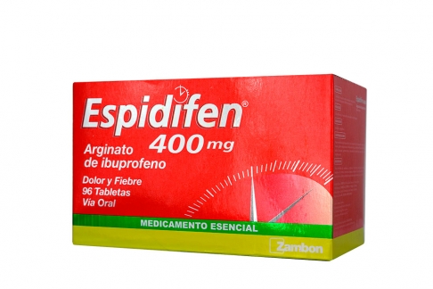Espidifen 400 mg Caja x 96 Tabletas