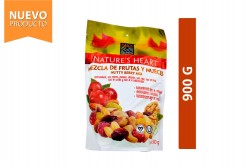Nutty Berry Mix Mezcla De Frutas y Nueces Nature’s Heart Empaque Con 900 g